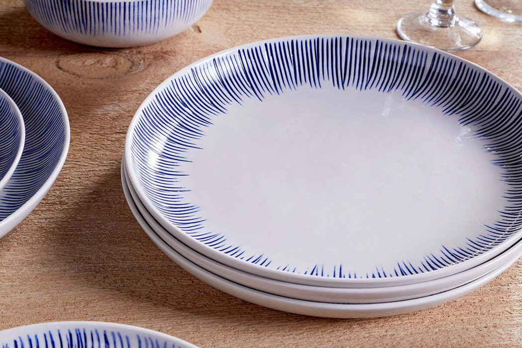 Karuma Set Blue White Set Of 12