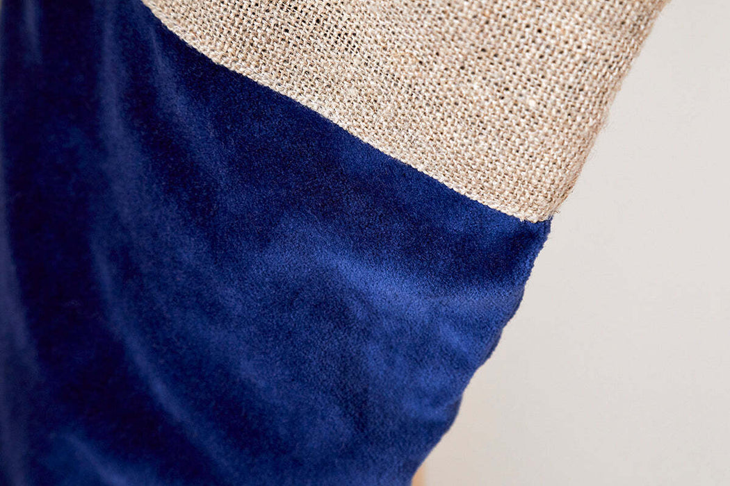 Karru Cotton Velvet Stocking Indigo