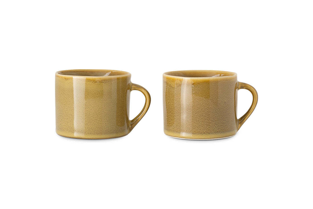 Kalini Mugs Green Small Set Of 2