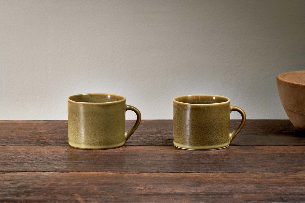 Kalini Mugs Green Small Set Of 2