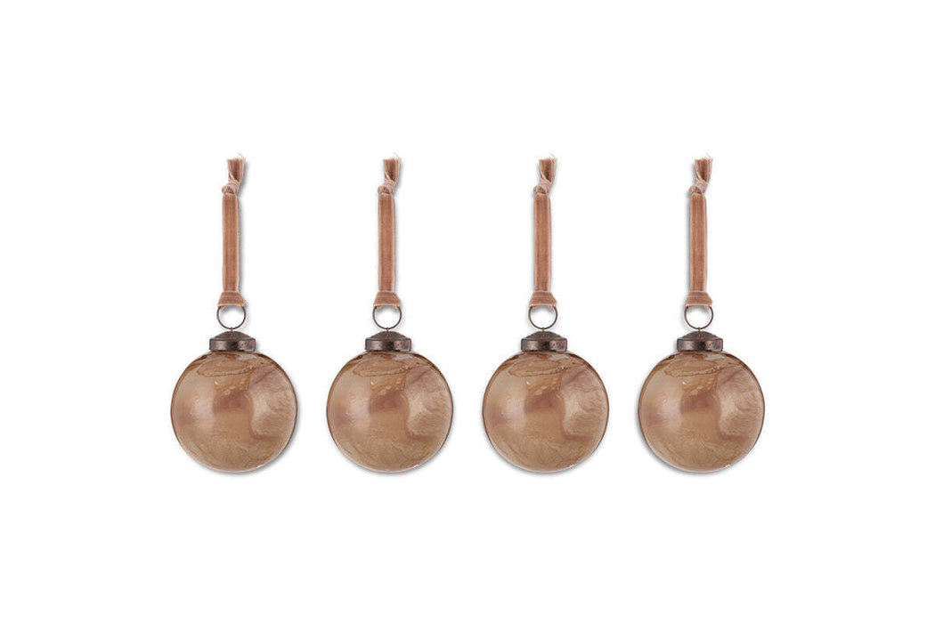 Kancha Baubles Mocha Set Of 4