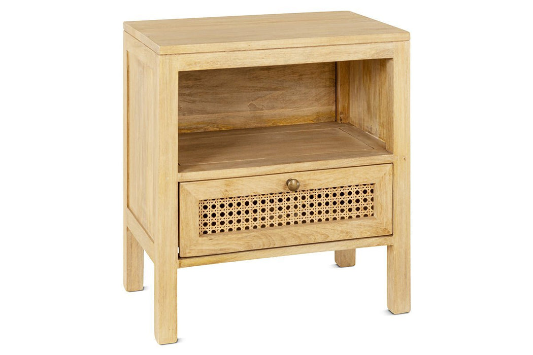 Kanz Mango Wood Bedside Table