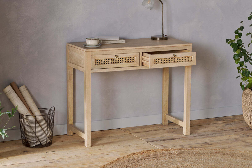 Kanz Mango Wood Writing Desk Natural