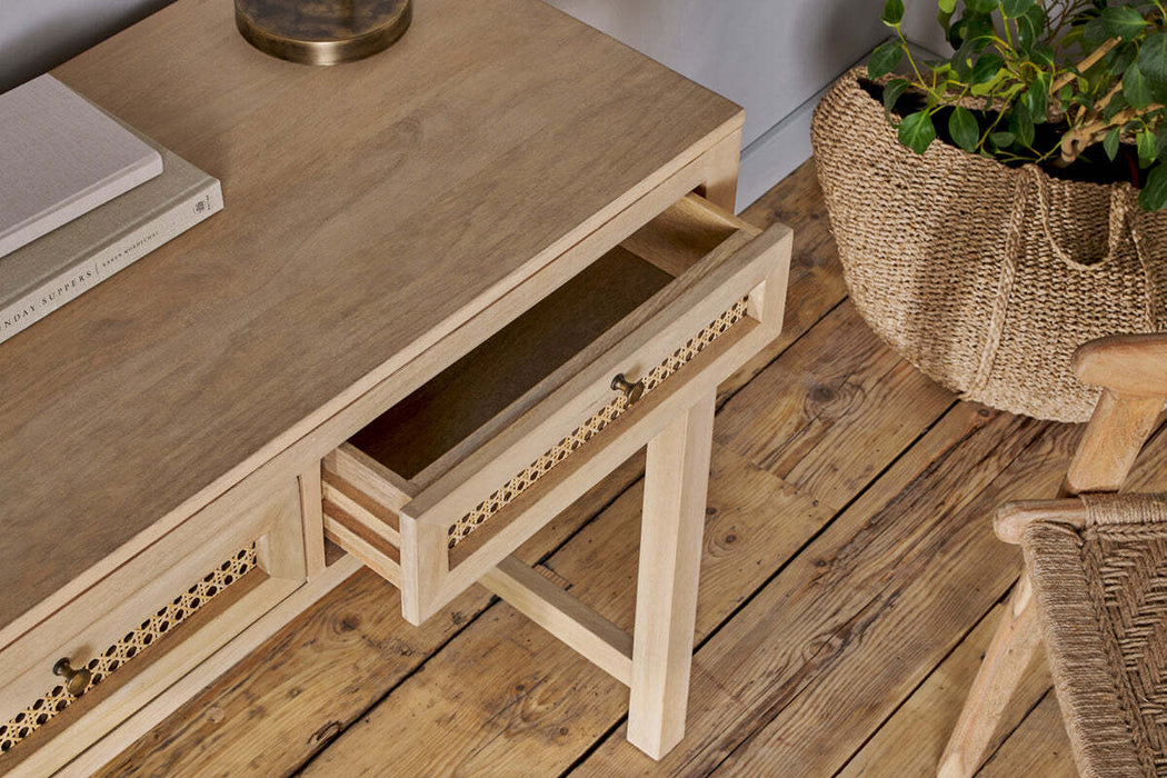 Kanz Mango Wood Writing Desk Natural