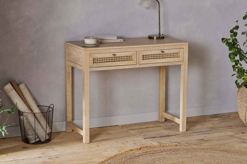Kanz Mango Wood Writing Desk Natural