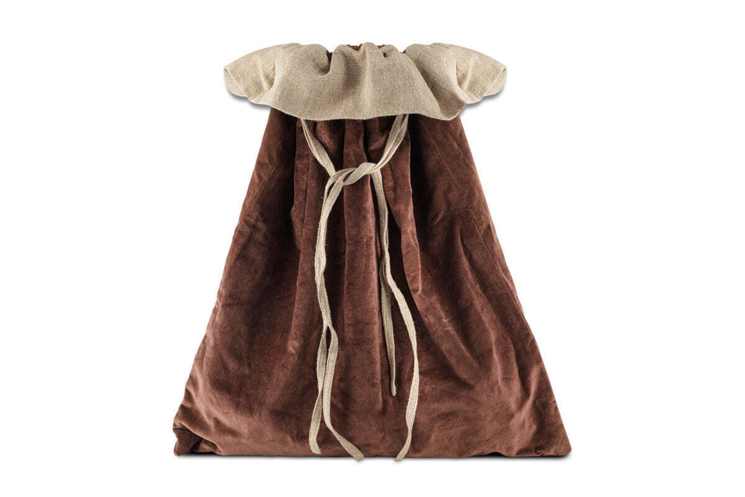 Karru Cotton Velvet Sack Rich Mocha