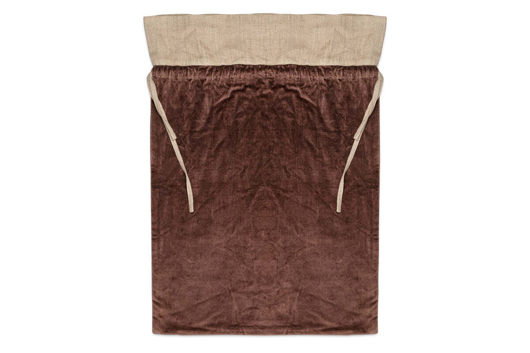 Karru Cotton Velvet Sack Rich Mocha