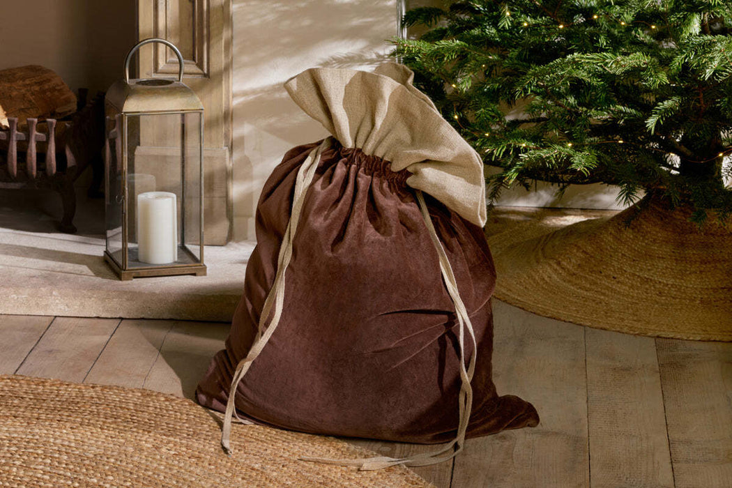 Karru Cotton Velvet Sack Rich Mocha