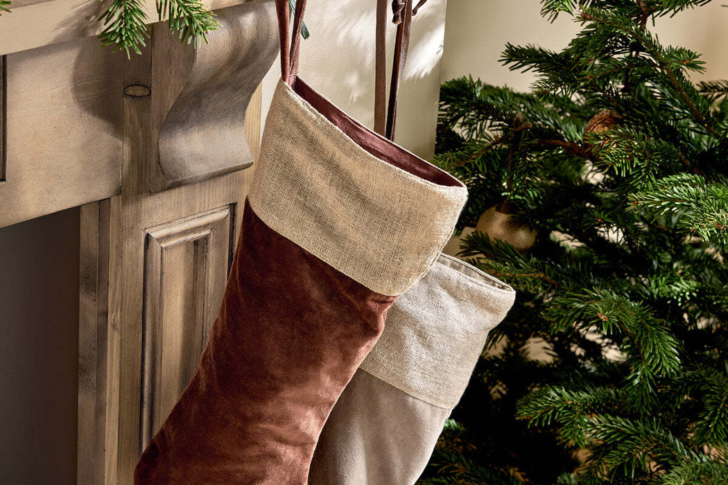 Karru Cotton Velvet Stocking Rich Mocha