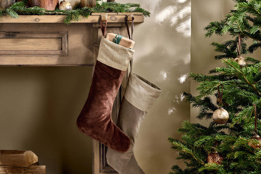 Karru Cotton Velvet Stocking Rich Mocha