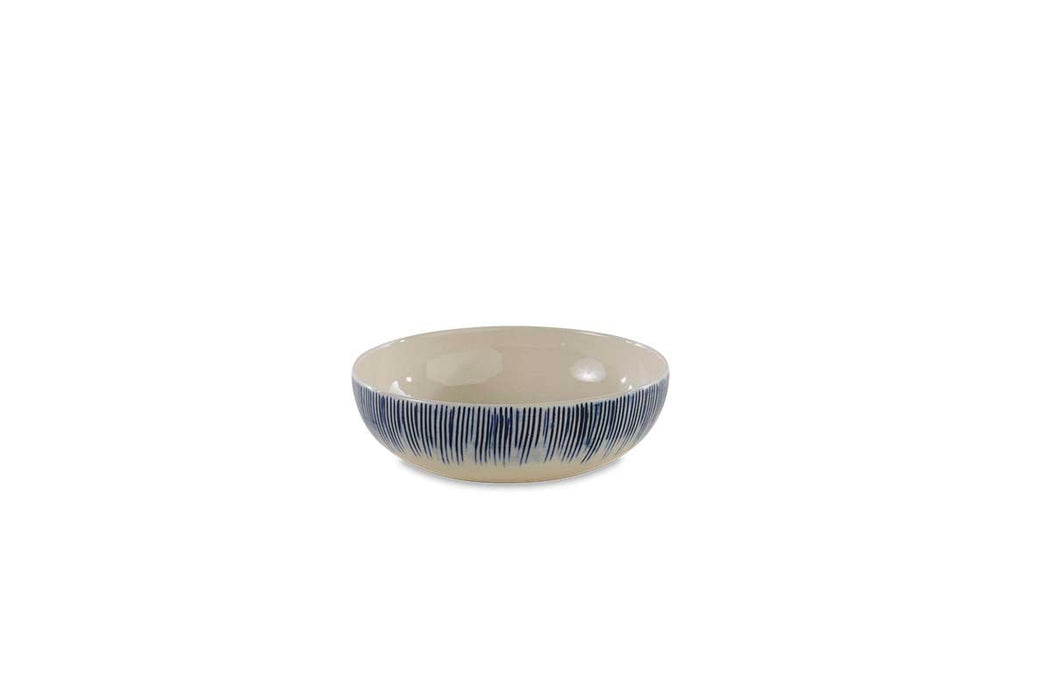 Karuma Ceramic Cereal Bowl Blue White