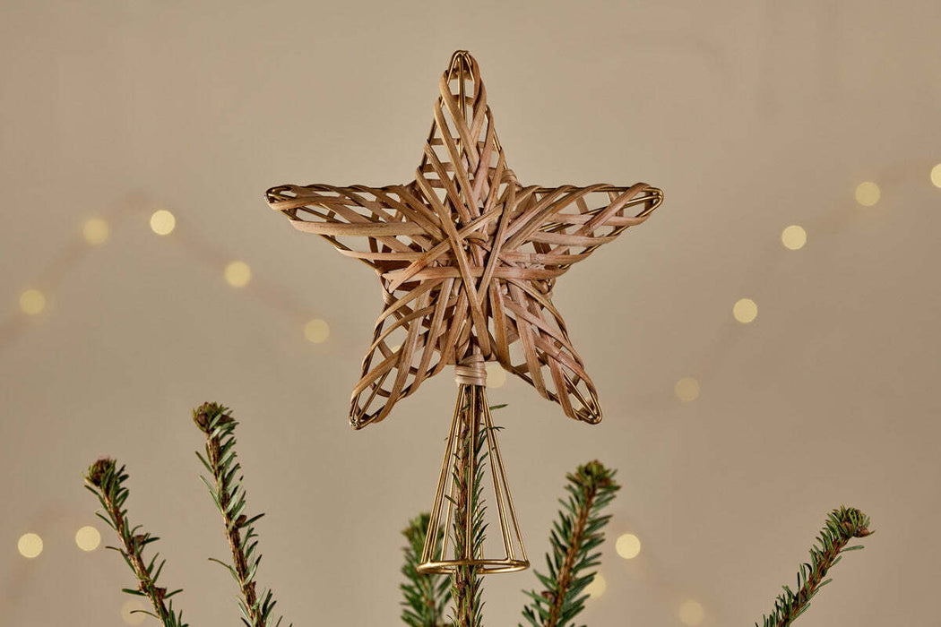 Katana Cane Tree Topper Natural