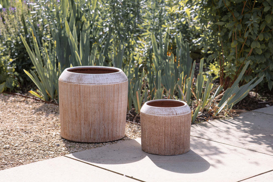 Kubo Ceramic Planter Terracotta