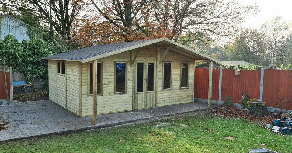 Log Cabin Premium Heavy Duty Pressure Treated Garden Building