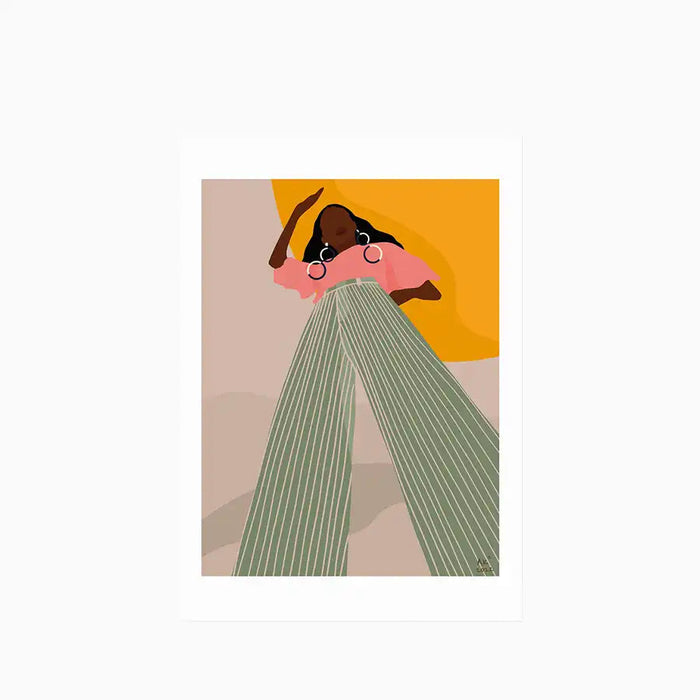 Desert Heat Graphic Print