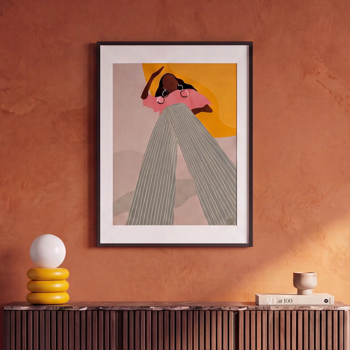 Desert Heat Graphic Print