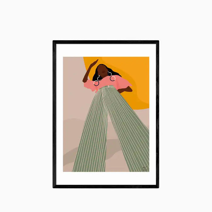 Desert Heat Graphic Print