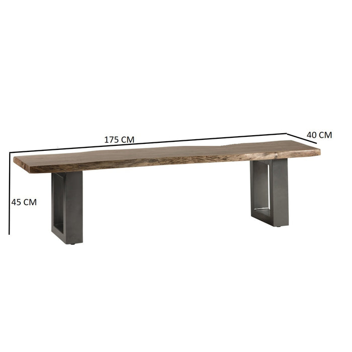 Baltic Live Edge Large Bench