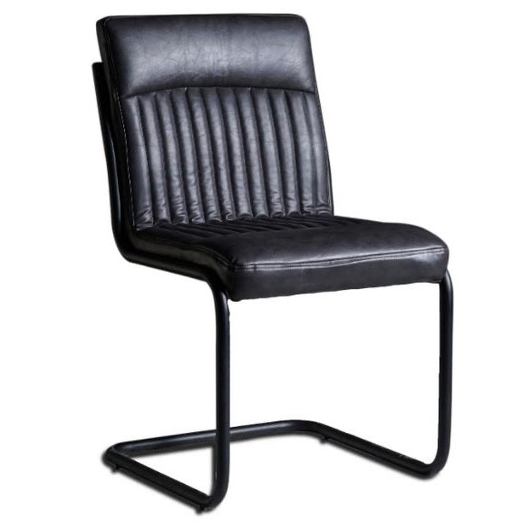 Dark Grey Dining Chair Sold in Pairs