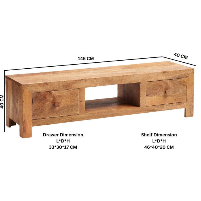 Toko Light Mango Wide Screen TV Unit