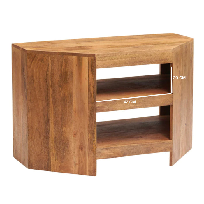 Toko Light Mango Open Corner TV Unit