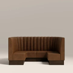 CULT Fluted Back Banquette Seating | U-Shape