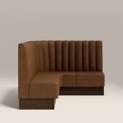 CULT Fluted Back Banquette Seating | L-Shape