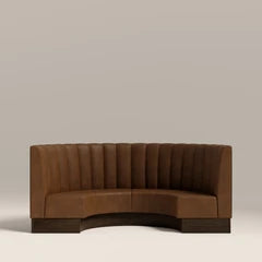 CULT Fluted Back Banquette Seating | Semi Circle