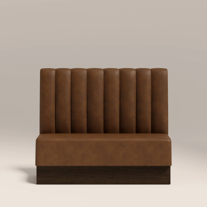 Fluted Back Banquette Seating Straight Run