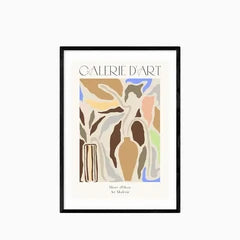 Abstract Pottery Graphic Print