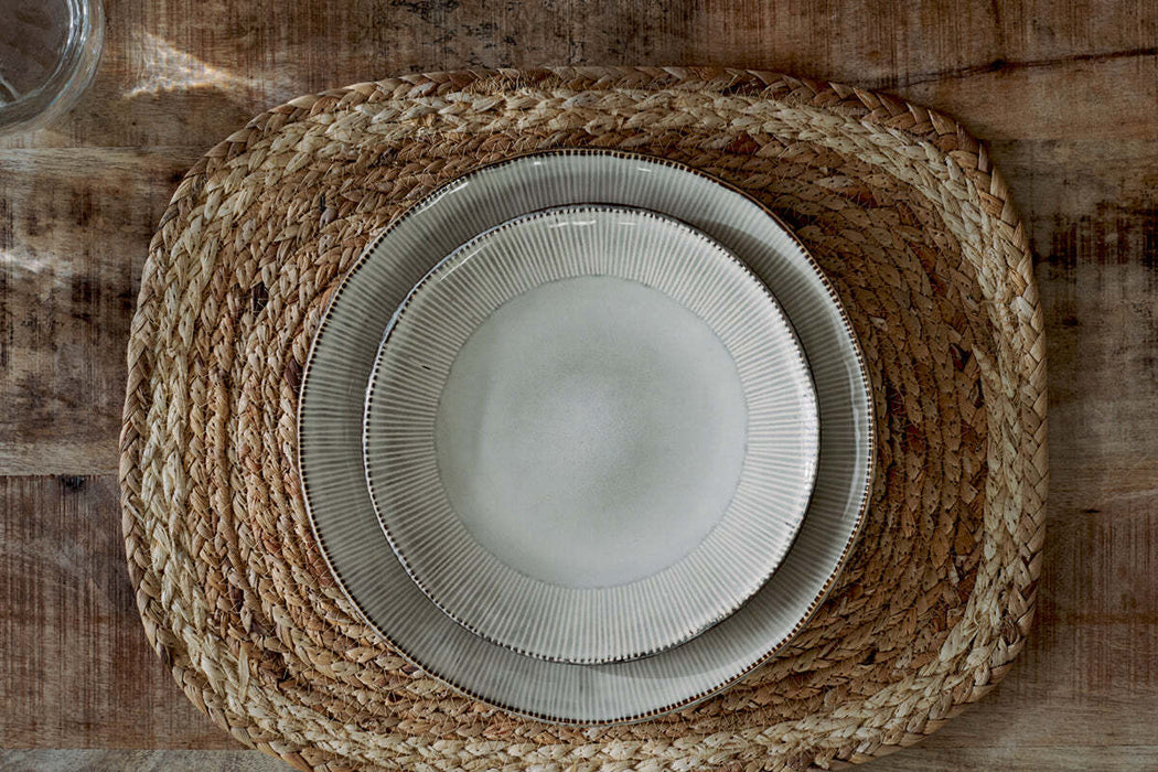Lam Rectangular Tablemats Natural Set Of 4