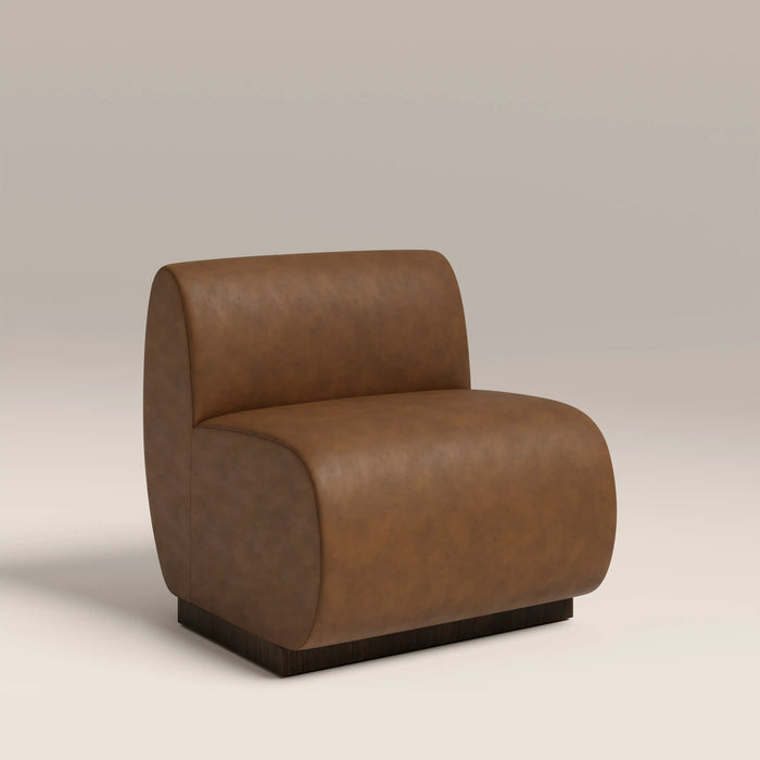 Rounded Back Banquette Seating Straight Run