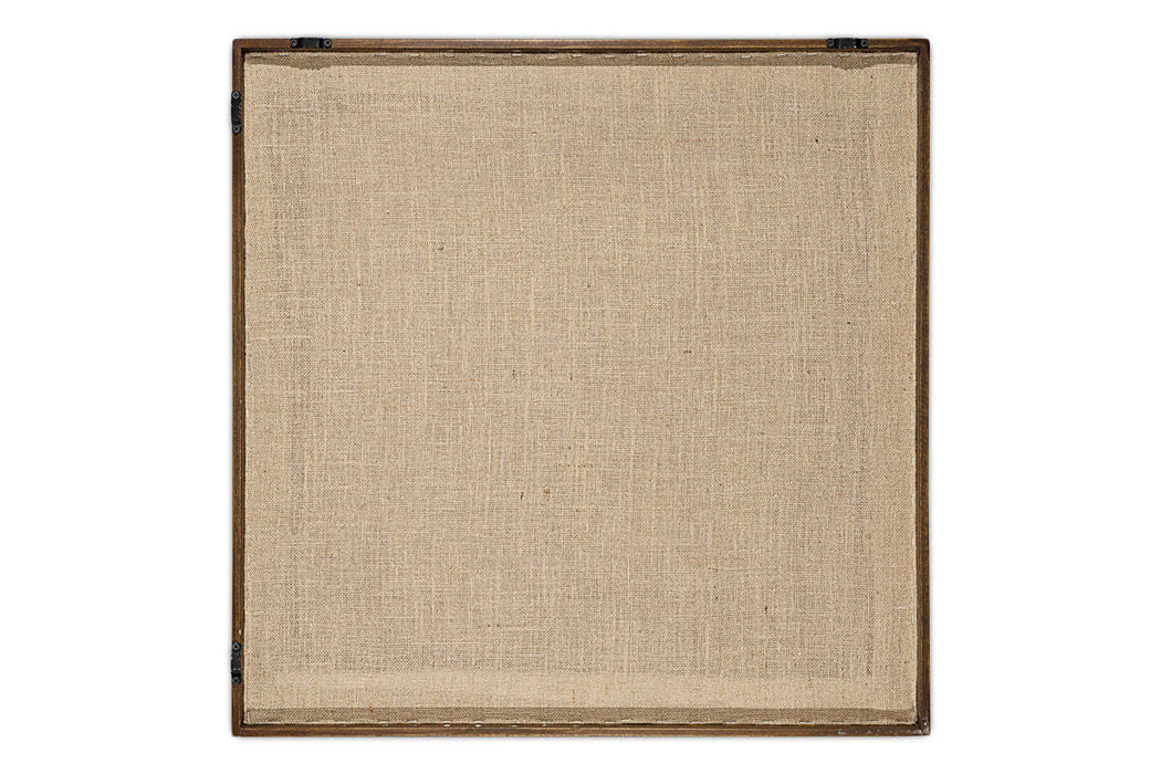 Lena Textured Wall Art Off White