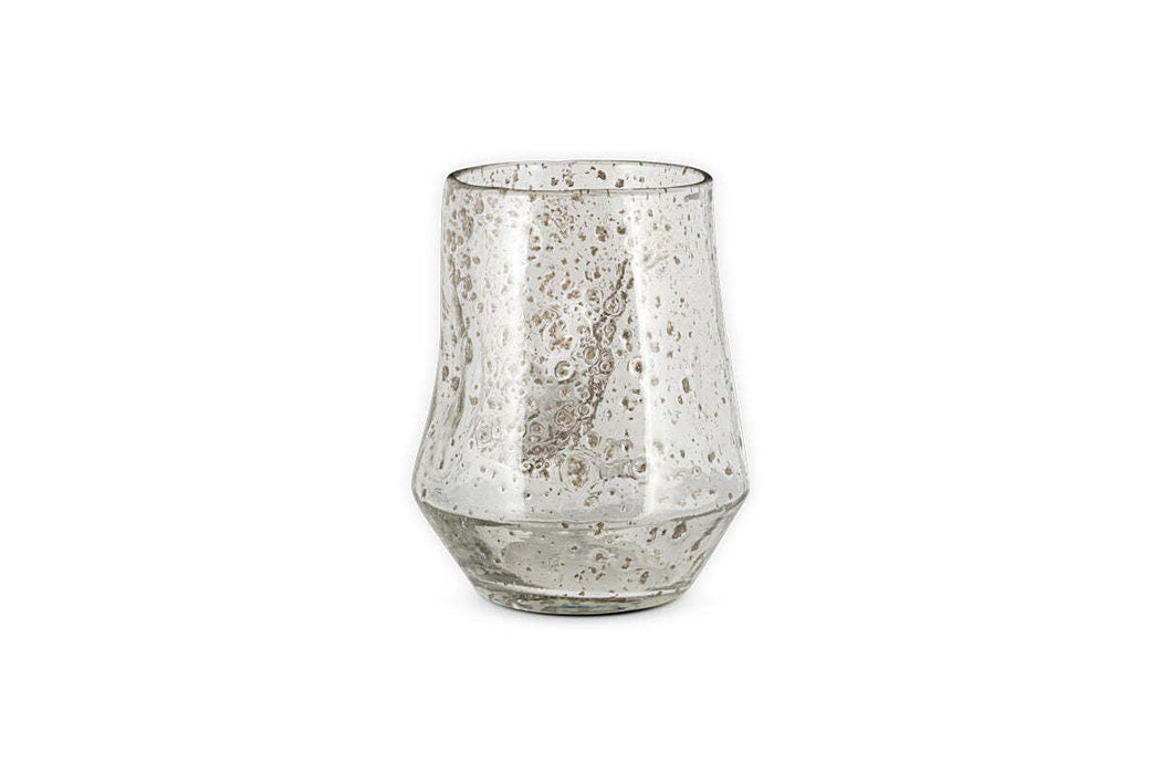 Linora Recycled Glass Tealight Holder Clear