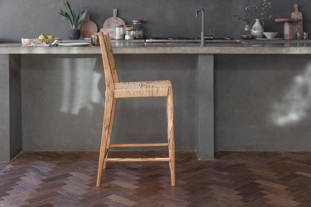Lohanda Acacia Munja Grass Counter Chair