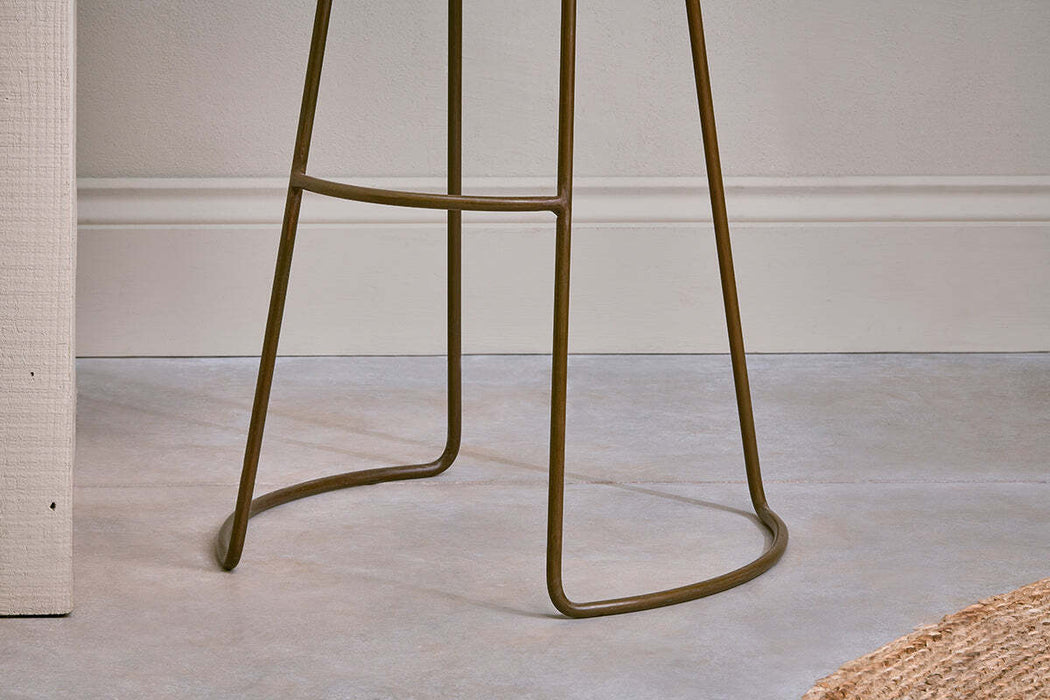 Loko Mango Wood Stool Tall
