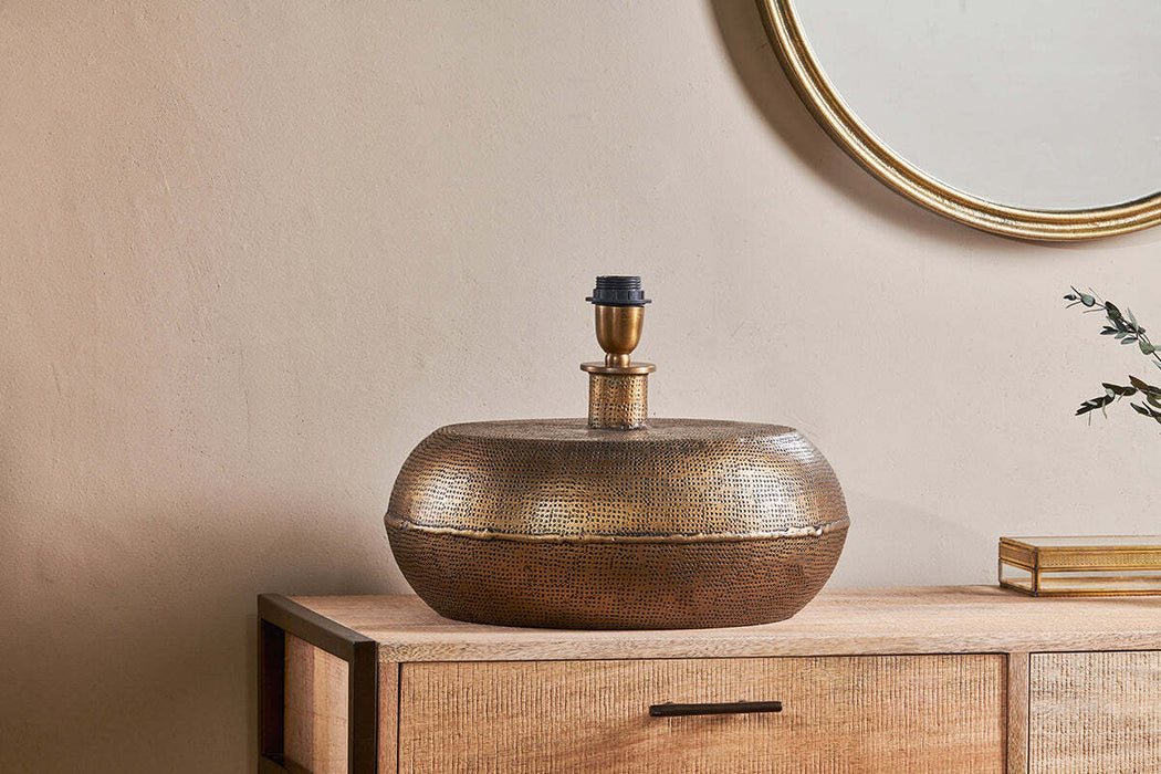 Lumbu Lamp Antique Brass Large