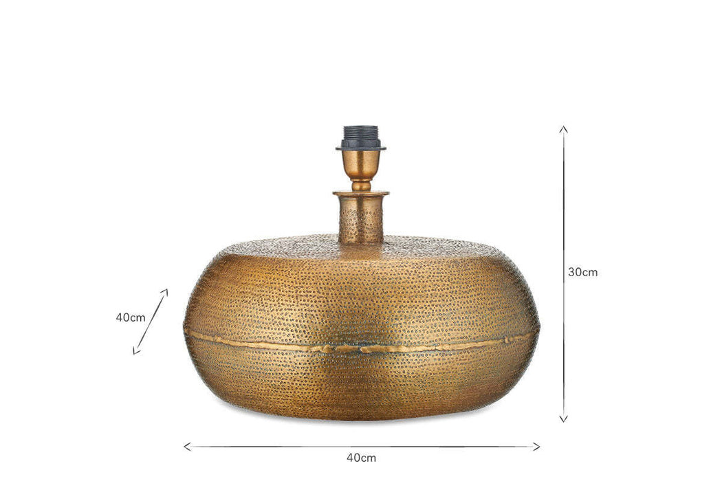 Lumbu Lamp Antique Brass Large