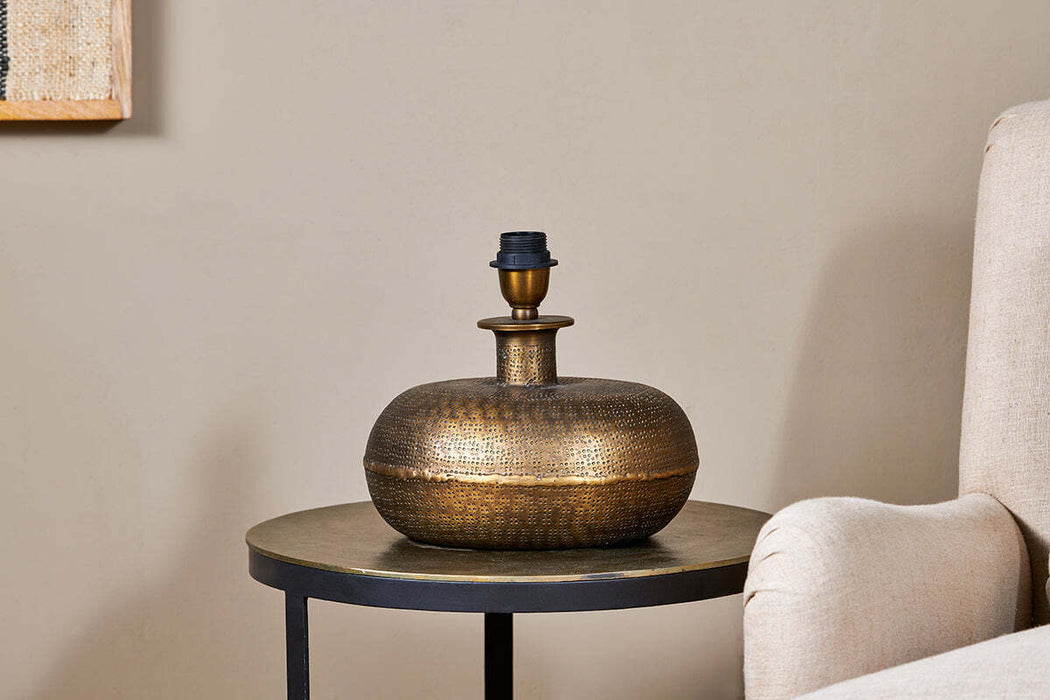 Lumbu Lamp Antique Brass Small