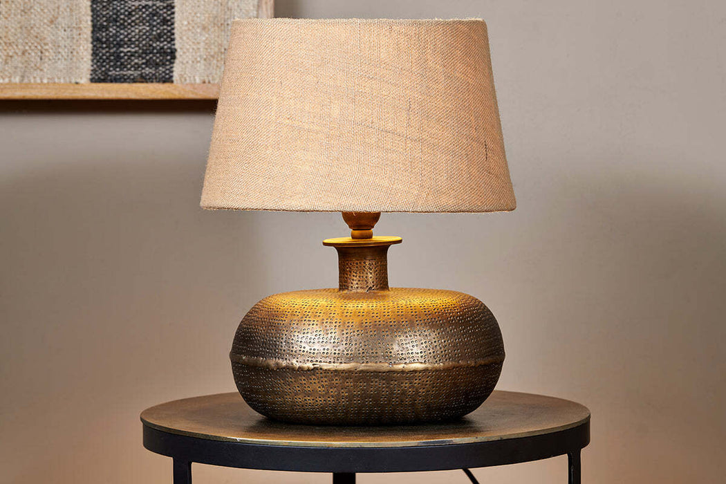 Lumbu Lamp Antique Brass Small