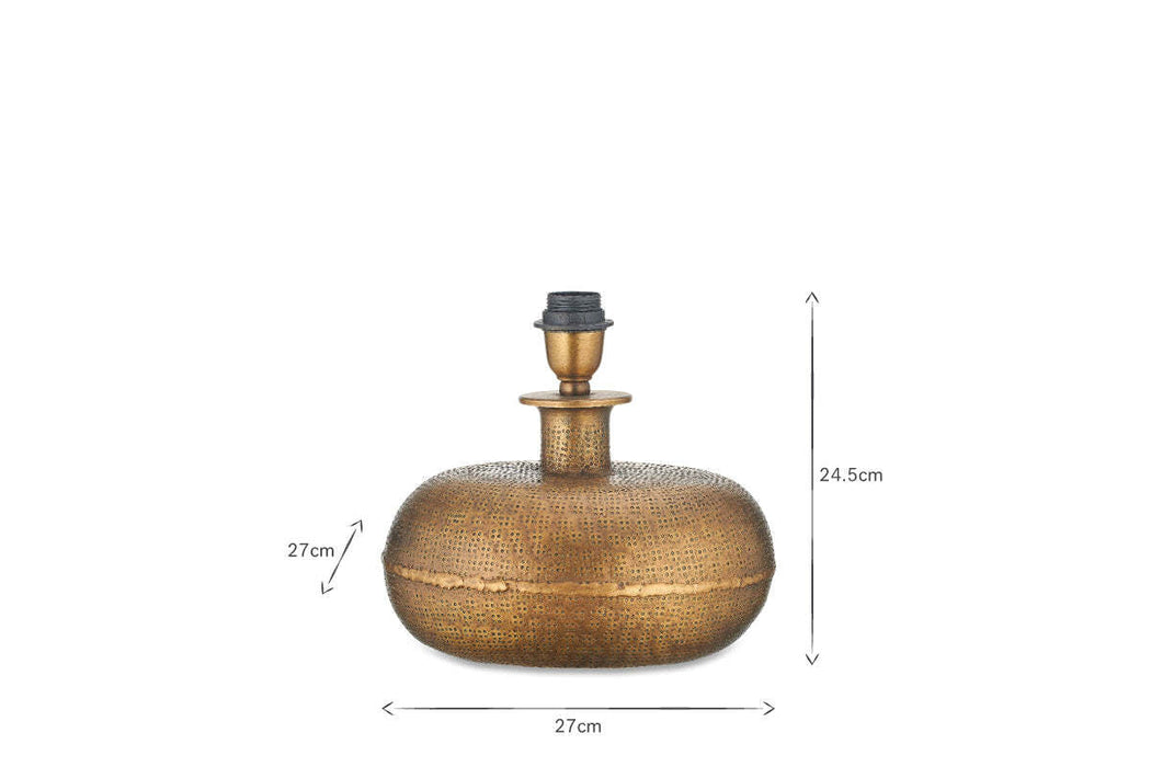 Lumbu Lamp Antique Brass Small