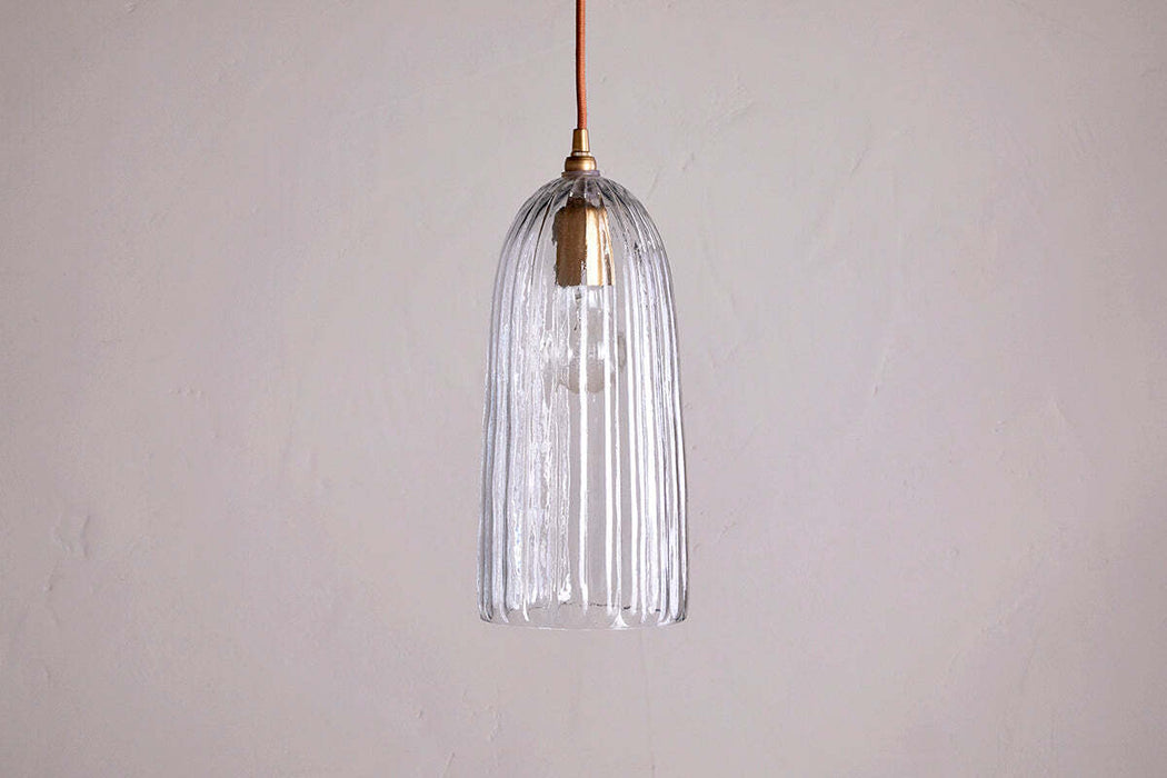 Lumina Recycled Glass Pendant Clear