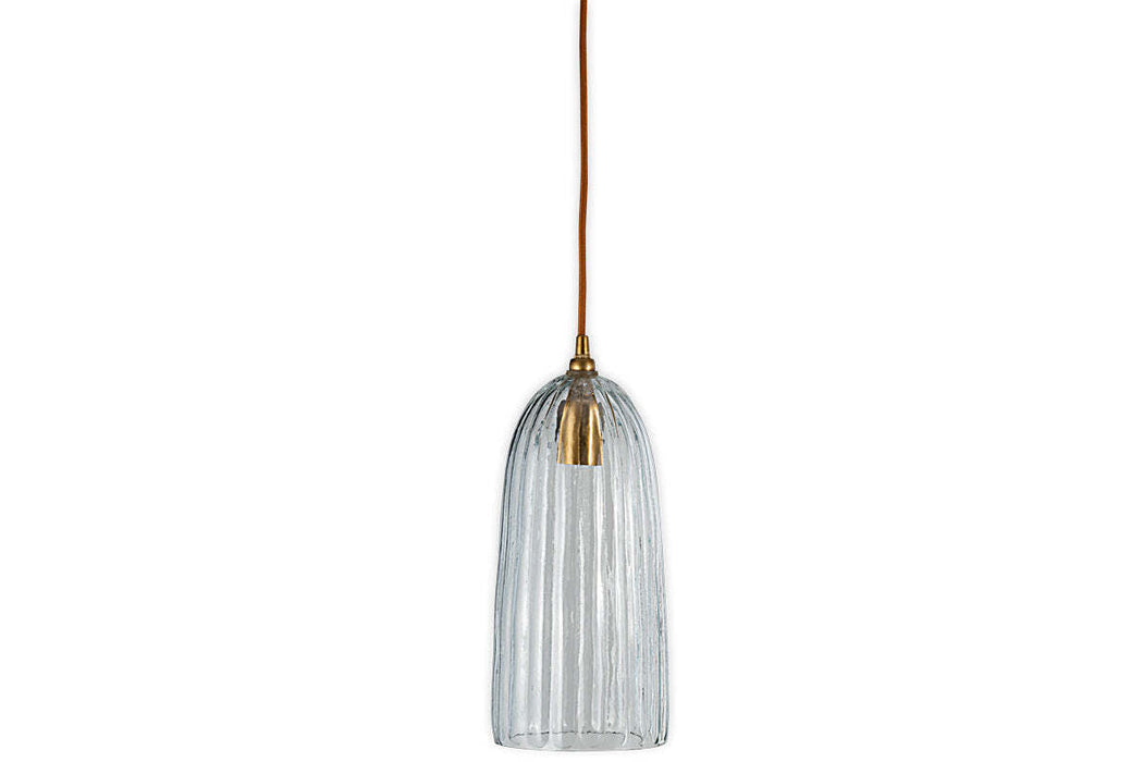 Lumina Recycled Glass Pendant - Clear