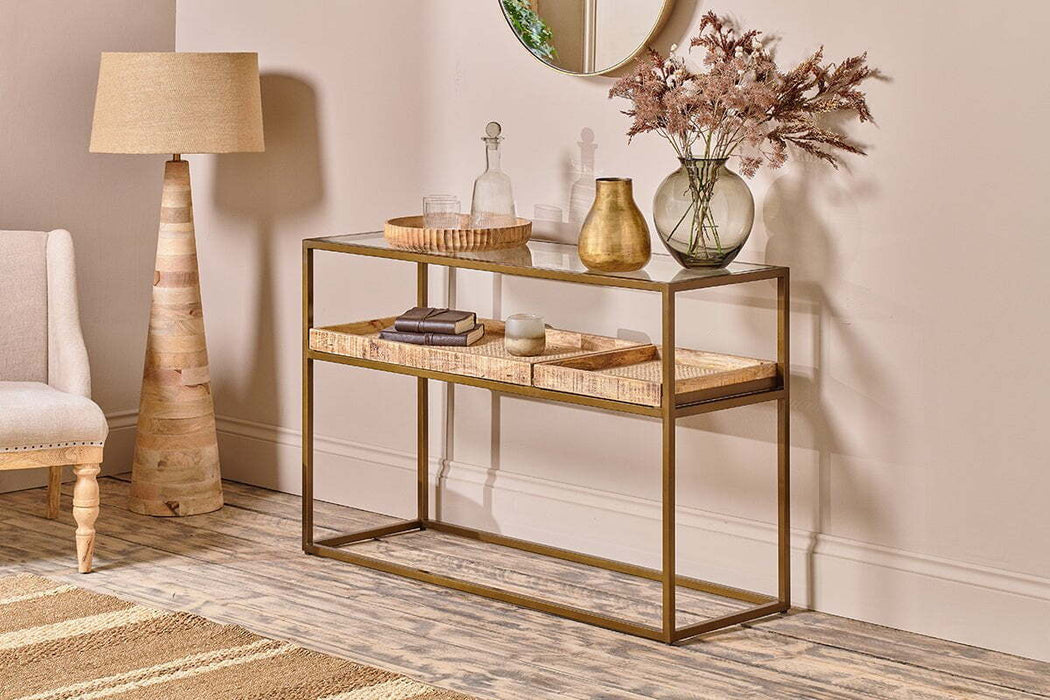 Luzon Display Console Table