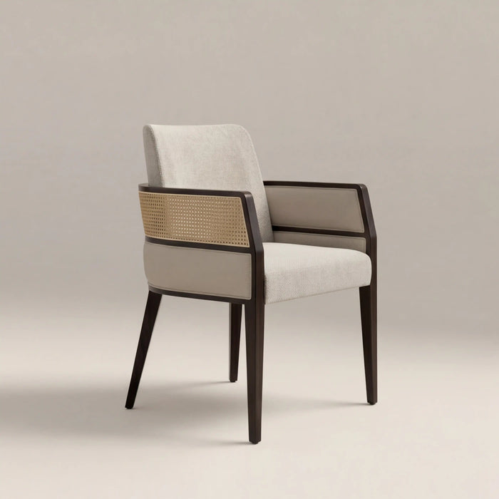 Caspian Carver Dining Chair Rattan