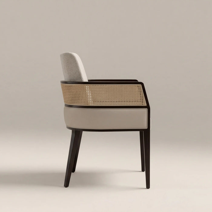 Caspian Carver Dining Chair Rattan