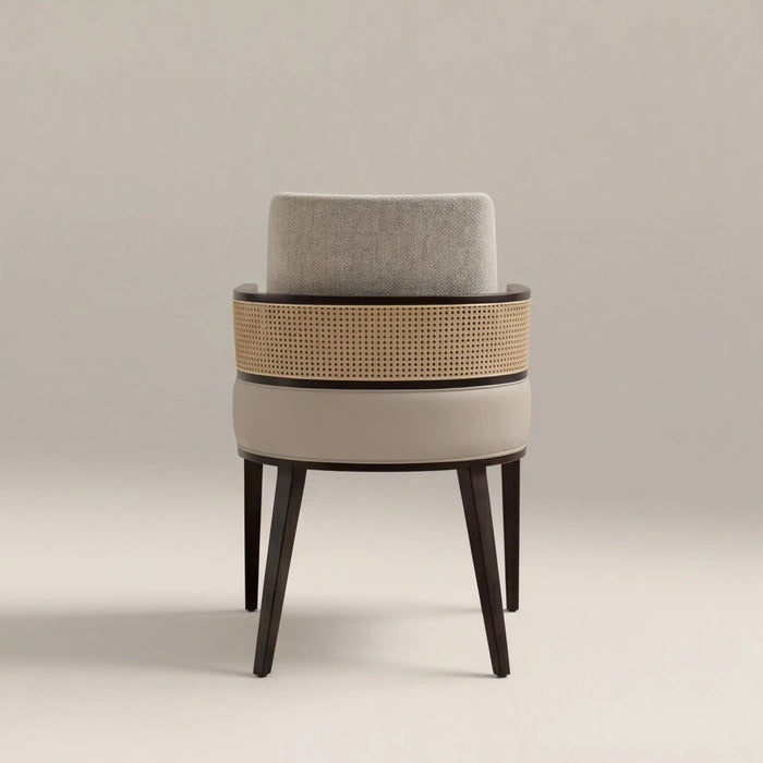 Caspian Carver Dining Chair Rattan