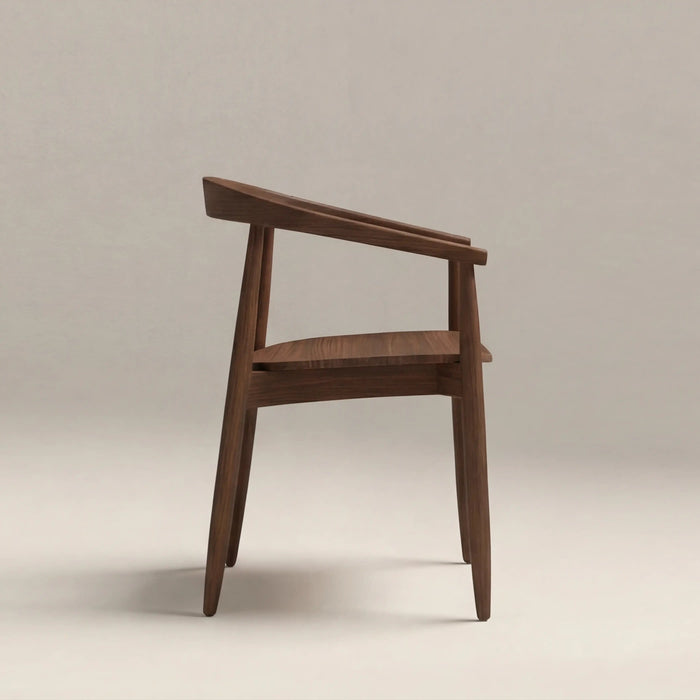 Emrik Wooden Carver Dining Chair