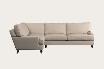 Marri Grand Left Hand Corner Sofa - Recycled Cotton Natural