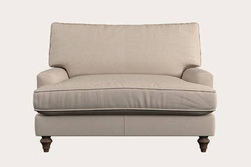 Marri Love Seat - Recycled Cotton Natural